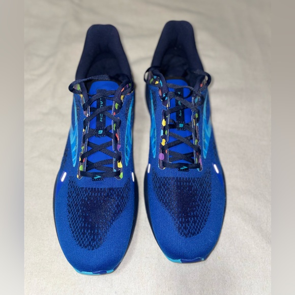 NEW Brooks Launch 9 REFLECTIVE (B) men’s Sz 13 Running Shoes Sneakers Multicolor - Picture 7 of 13